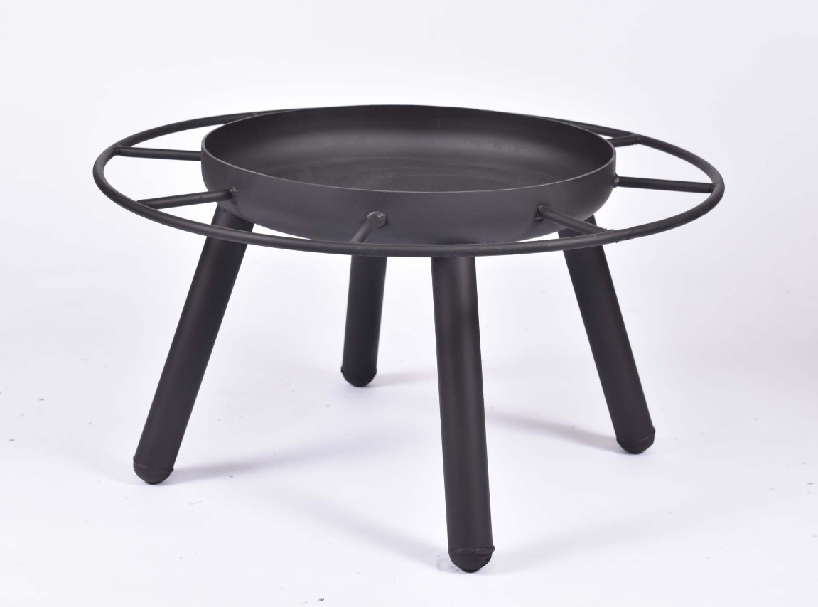 Circle J Fab 24" Outdoor Fire Pit Grill Top Pan Made In Texas BBQ GP24 